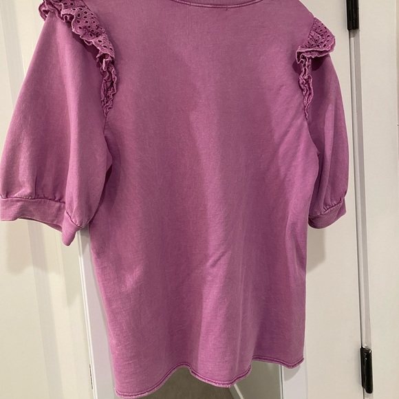 eri + ali shirt sleeve terry top - Picture 3 of 6